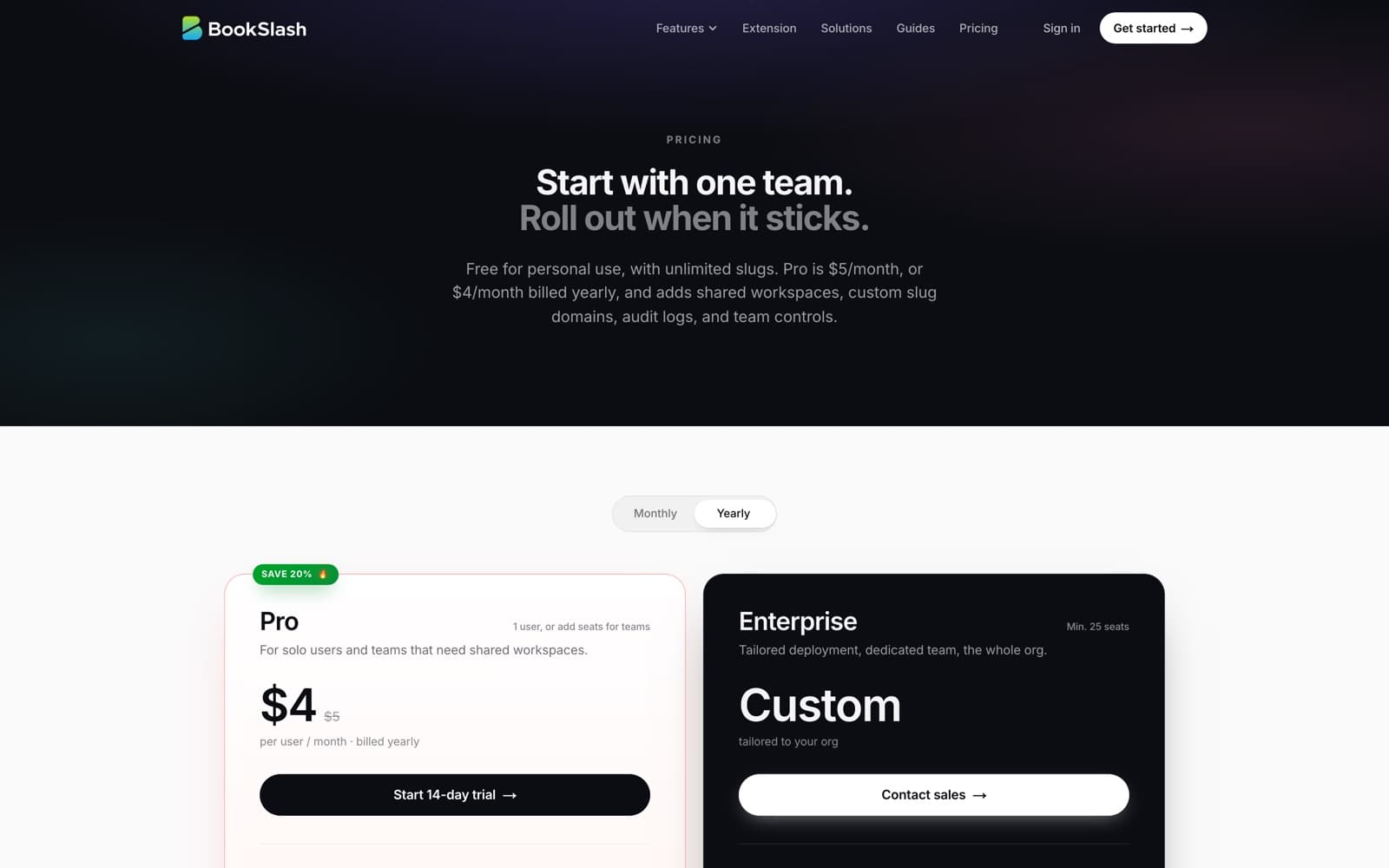 BookSlash — team go-links, shared bookmarks, and boards — 7