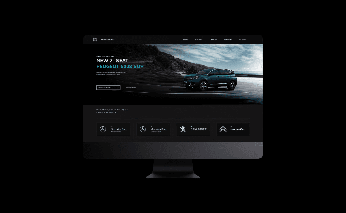 Silver Star Auto — Mercedes-Benz Ghana digital product