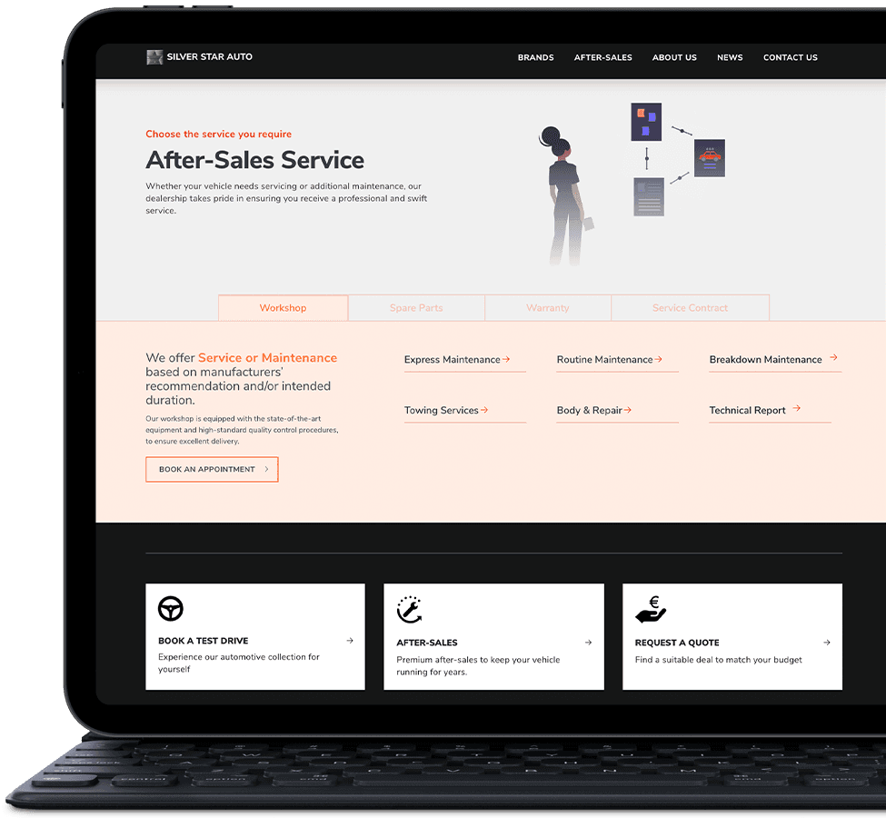 Silver Star Auto — Mercedes-Benz Ghana digital product — 5